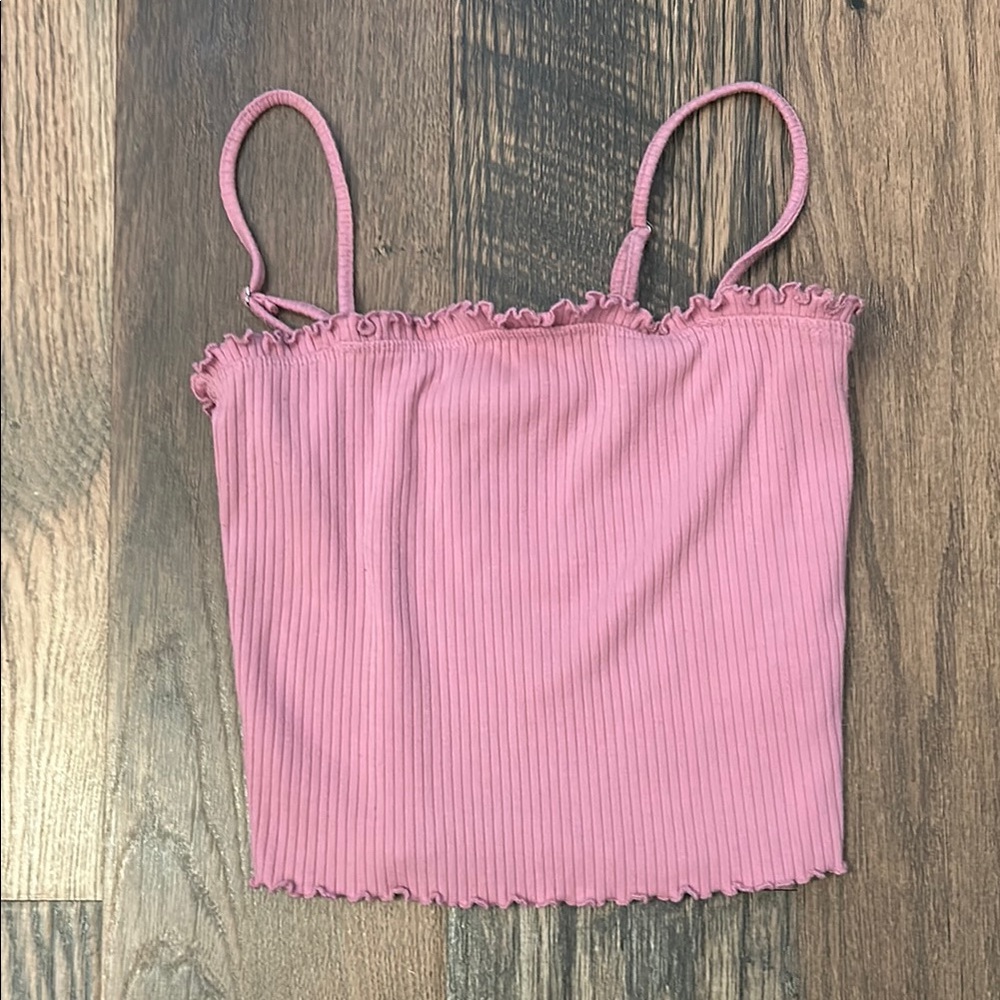 Pink Forever 21 crop top